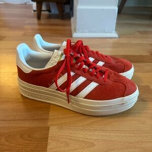 Adidas Gazelle Bold Red W7.5
